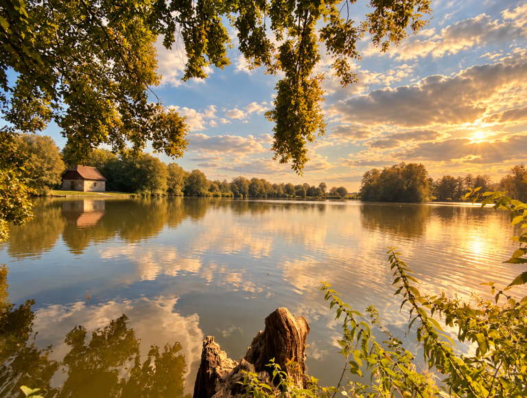 🍂 Rund um den Aueweiher